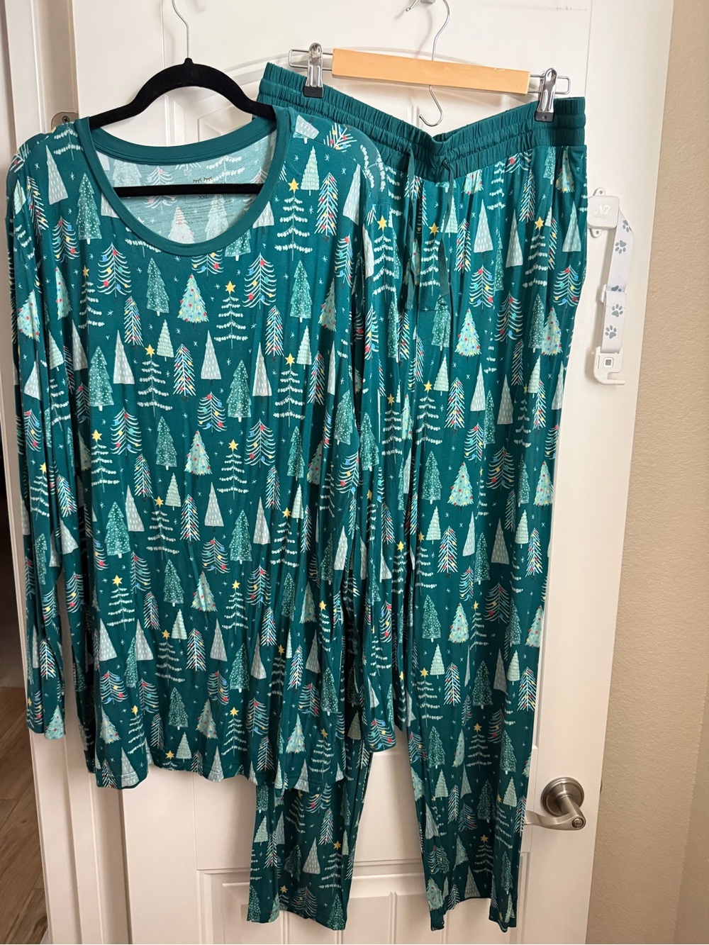 Little Sleepies Men’s Holiday Tree Pajama Set